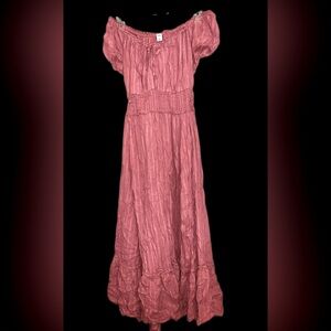 Old Navy Off Shoulder Maxi Dress